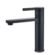latest hot matte black basin taps for modern bathroom with high standard quality
